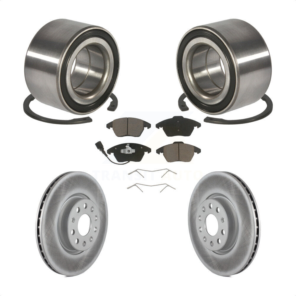 [Avant] Kit de Roulement de roue pour 2005 Volkswagen Jetta 312mm Diameter Rotor 7th 8th Digit Of VIN Is "1K" KBB-118227