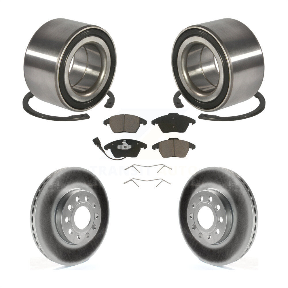 [Avant] Kit de Roulement de roue pour 2005 Volkswagen Jetta 288mm Diameter Rotor 7th 8th Digit Of VIN Is "1K" KBB-118228
