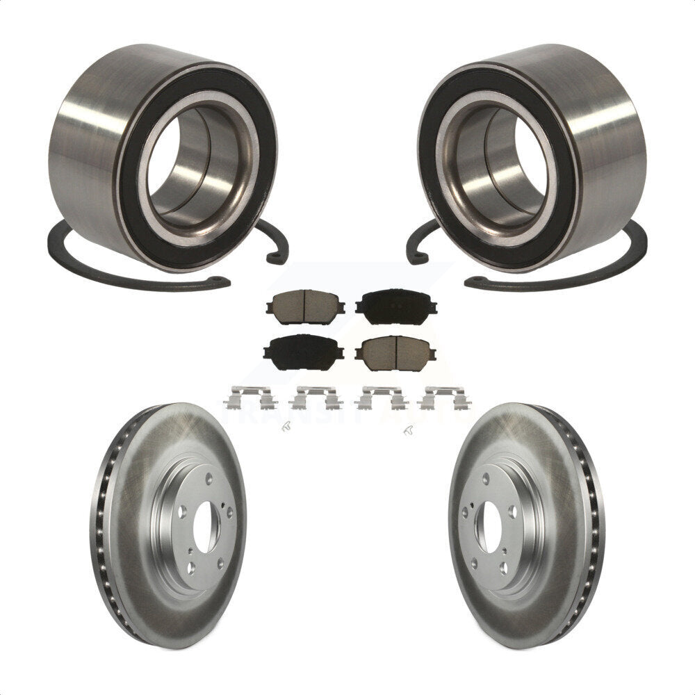 [Avant] Kit de Roulement de roue pour 2004 Toyota Camry 296mm Diameter Rotor Stepped Hat Design KBB-118339