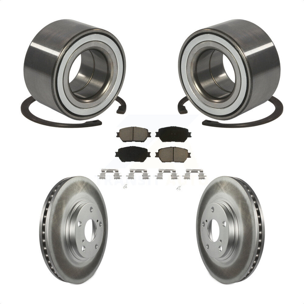 [Avant] Kit de Roulement de roue pour 2002-2003 Toyota Camry 296mm Diameter Rotor Stepped Hat Design KBB-118342
