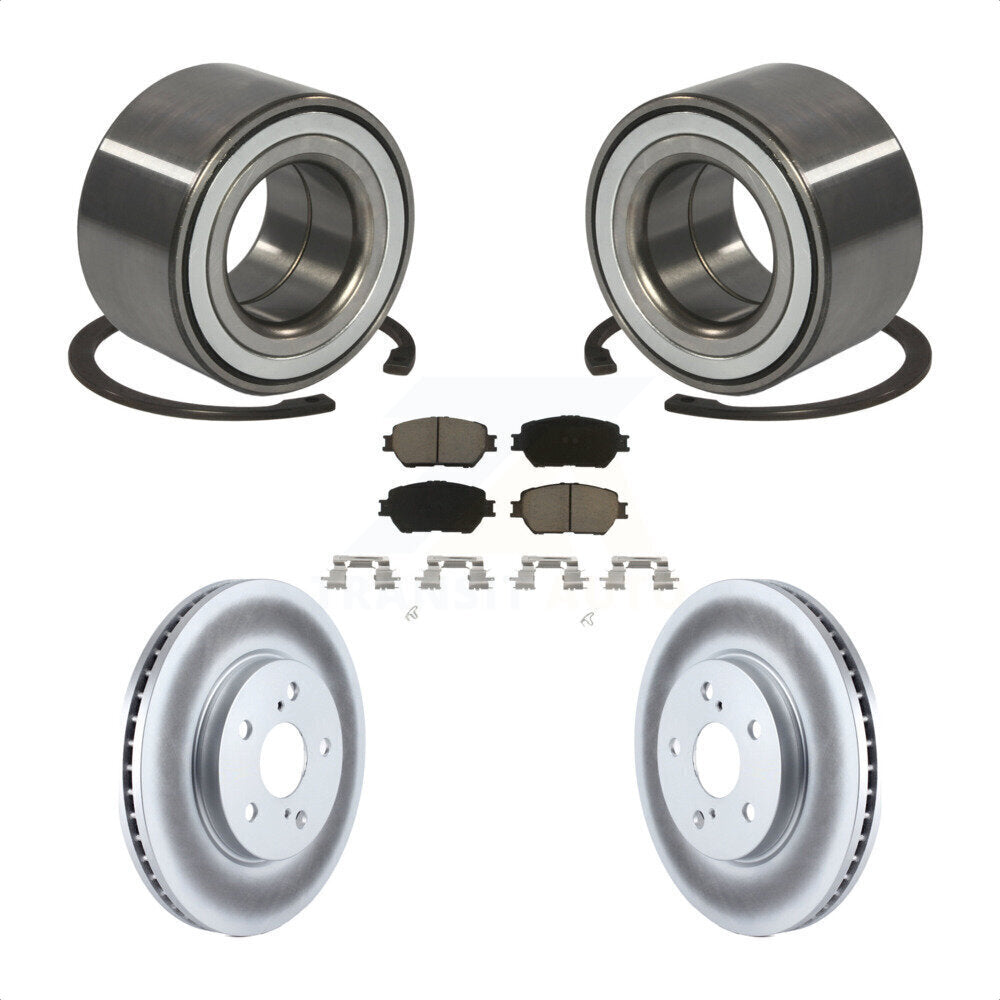 [Avant] Kit de Roulement de roue pour 2002-2003 Toyota Camry 296mm Diameter Rotor Straight Hat Design KBB-118343