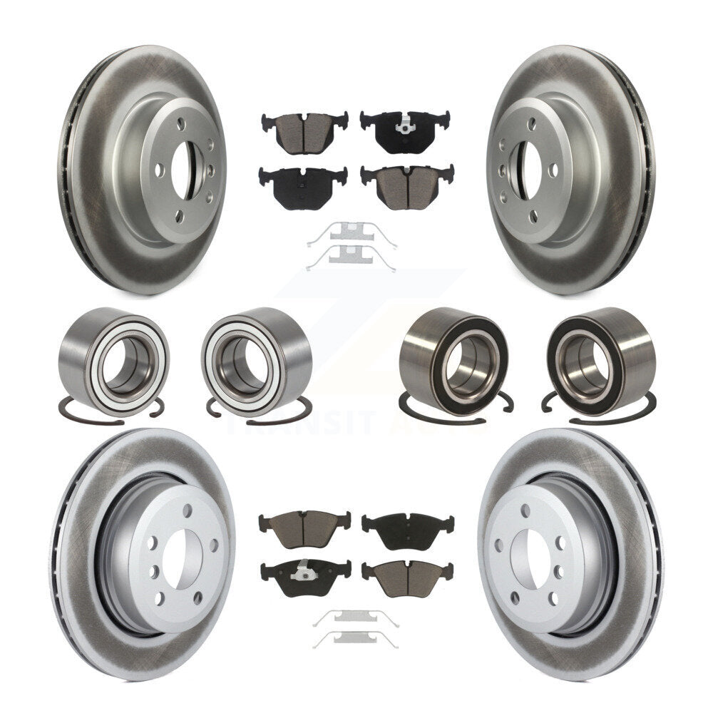 [Avant + Arrière] Kit de Roulement de roue pour 2004-2010 BMW X3 KBB-118435
