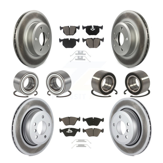 [Avant + Arrière] Kit de Roulement de roue pour 2004-2010 BMW X3 KBB-118435