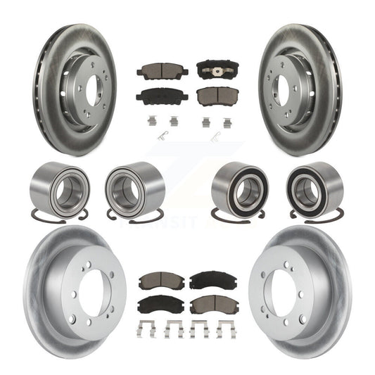 [Avant + Arrière] Kit de Roulement de roue pour 2005-2006 Mitsubishi Outlander AWD KBB-118445