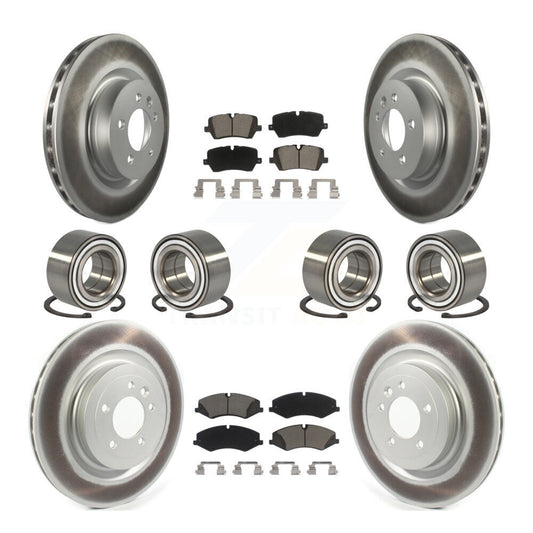 [Avant + Arrière] Kit de Roulement de roue pour 2017 Land Rover Range Sport HSE SE avec GAS engine KBB-118451