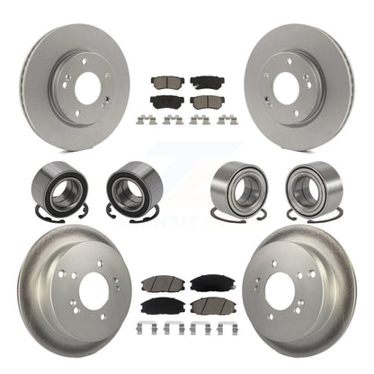 [Avant + Arrière] Kit de Roulement de roue pour Hyundai Santa Fe avec 276mm Diameter Rotor KBB-118453