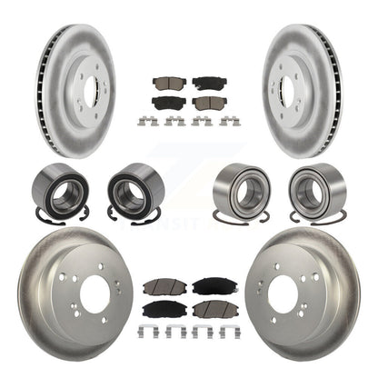 [Avant + Arrière] Kit de Roulement de roue pour Hyundai Santa Fe avec 294mm Diameter Rotor KBB-118454