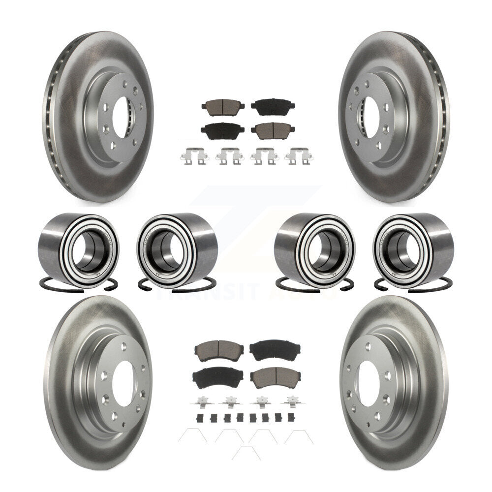 [Avant + Arrière] Kit de Roulement de roue pour Ford Fusion Lincoln MKZ Mercury Milan KBB-118459