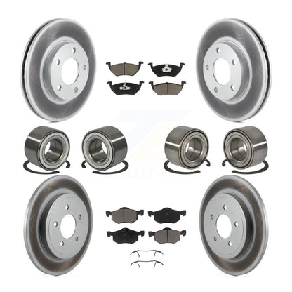[Avant + Arrière] Kit de Roulement de roue pour Ford Escape Mazda Tribute Mercury Mariner KBB-118465
