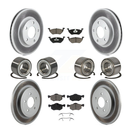 [Avant + Arrière] Kit de Roulement de roue pour Ford Escape Mazda Tribute Mercury Mariner KBB-118465