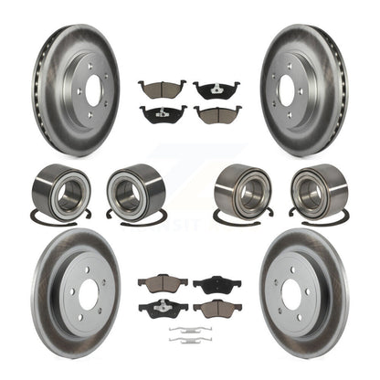 [Avant + Arrière] Kit de Roulement de roue pour Ford Escape Mercury Mariner Mazda Tribute KBB-118466