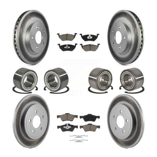[Avant + Arrière] Kit de Roulement de roue pour Ford Escape Mercury Mariner Mazda Tribute KBB-118466