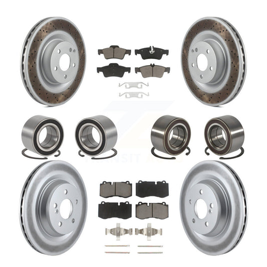 [Avant + Arrière] Kit de Roulement de roue pour 2012 Mercedes-Benz S350 avec Sport Package KBB-118472