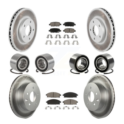 [Avant + Arrière] Kit de Roulement de roue pour 2005-2006 Nissan X-Trail FWD KBB-118473