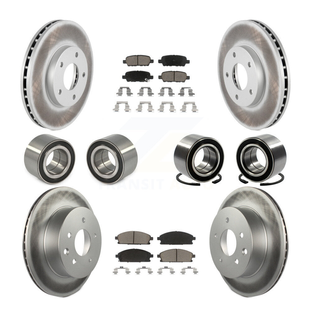 [Avant + Arrière] Kit de Roulement de roue pour Nissan X-Trail KBB-118474