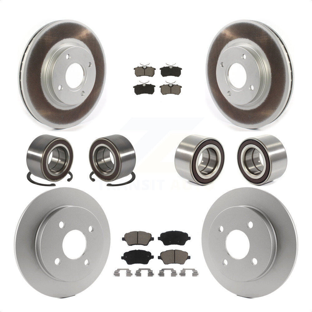 [Avant + Arrière] Kit de Roulement de roue pour 2014-2018 Ford Fiesta ST KBB-118477 par Transit Auto