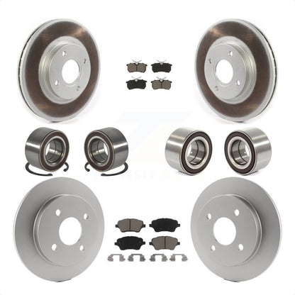 [Avant + Arrière] Kit de Roulement de roue pour 2014-2018 Ford Fiesta ST KBB-118477 par Transit Auto