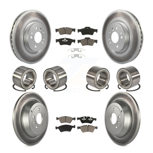 [Avant + Arrière] Kit de Roulement de roue pour 2010-2011 Mercedes-Benz ML450 KBB-118481