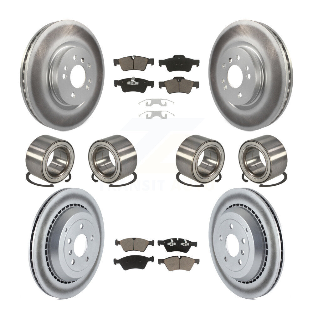 [Avant + Arrière] Kit de Roulement de roue pour Mercedes-Benz R350 ML500 avec Vented Rotor KBB-118483