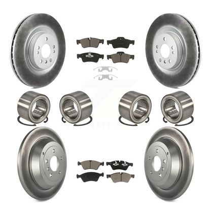 [Avant + Arrière] Kit de Roulement de roue pour 2007-2009 Mercedes-Benz ML320 avec 350mm Diameter Rotor KBB-118486