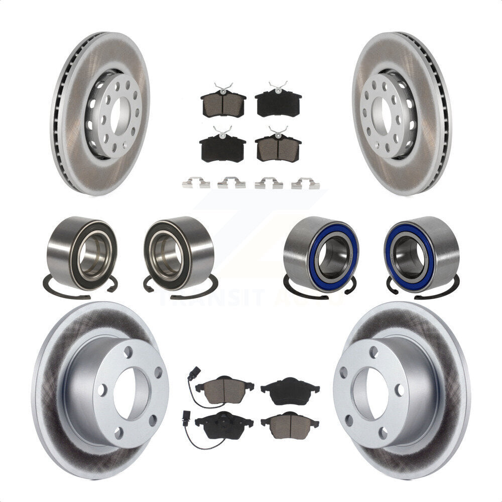[Avant + Arrière] Kit de Roulement de roue pour 2000 Volkswagen Passat 1.8L avec Turbocharged KBB-118488 par Transit Auto