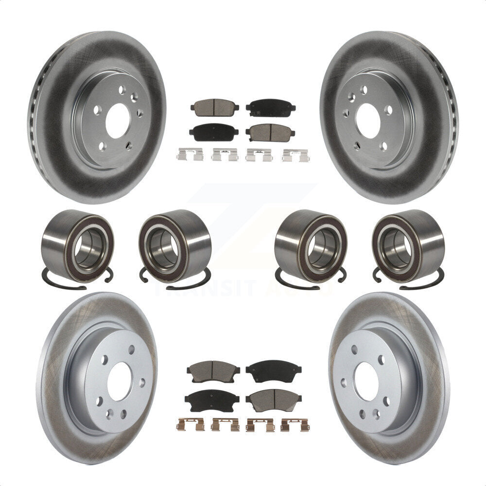 [Avant + Arrière] Kit de Roulement de roue pour 2013-2017 Buick Encore Chevrolet Trax AWD KBB-118490 par Transit Auto