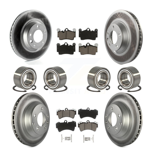[Avant + Arrière] Kit de Roulement de roue pour Audi Q7 Volkswagen Touareg KBB-118492