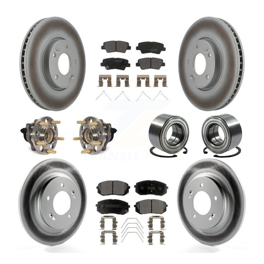 [Avant + Arrière] Kit de Roulement de roue pour 2017-2018 Kia Soul EV KBB-118497
