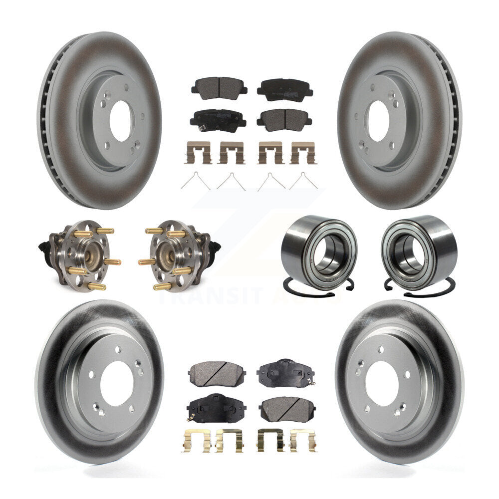 [Avant + Arrière] Kit de Roulement de roue pour 2016 Kia Soul EV From Chassis VIN #160921 KBB-118499