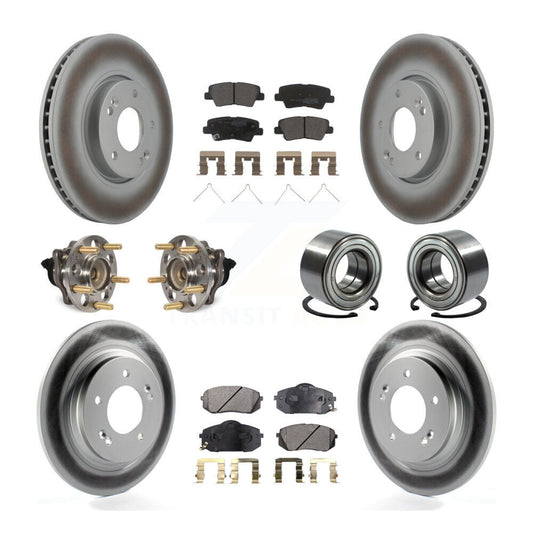 [Avant + Arrière] Kit de Roulement de roue pour 2016 Kia Soul EV From Chassis VIN #160921 KBB-118499