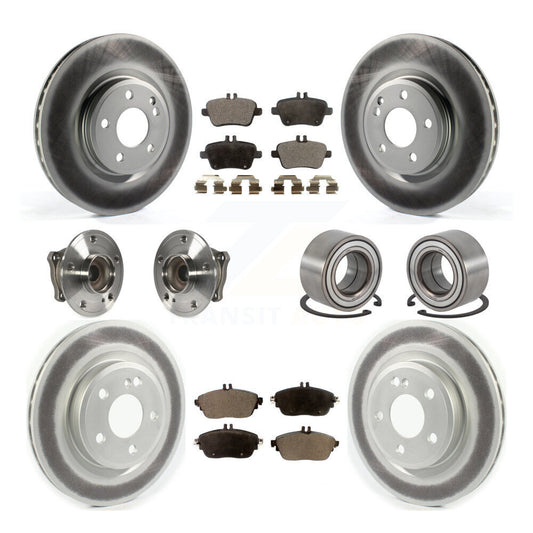 [Avant + Arrière] Kit de Roulement de roue pour 2015-2017 Mercedes-Benz GLA250 FWD avec Vented KBB-118502