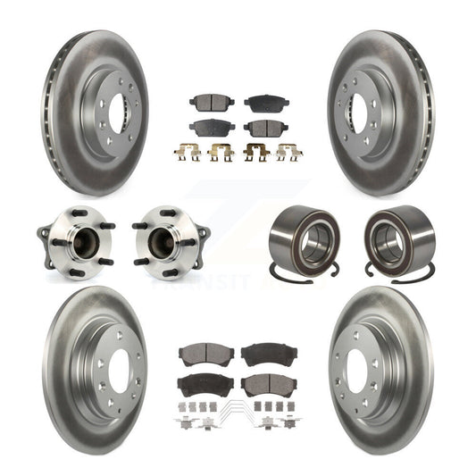 [Avant + Arrière] Kit de Roulement de roue pour 2009-2013 Mazda 6 2.5L KBB-118503