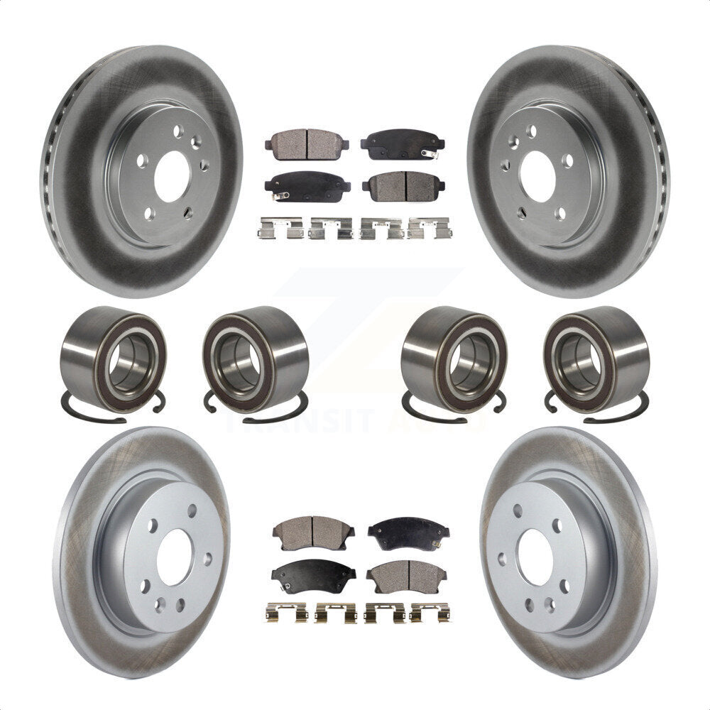 [Avant + Arrière] Kit de Roulement de roue pour 2013-2017 Buick Encore Chevrolet Trax AWD KBB-118514 par Transit Auto