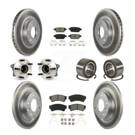 [Avant + Arrière] Kit de Roulement de roue pour 2009-2013 Mazda 6 2.5L KBB-118516
