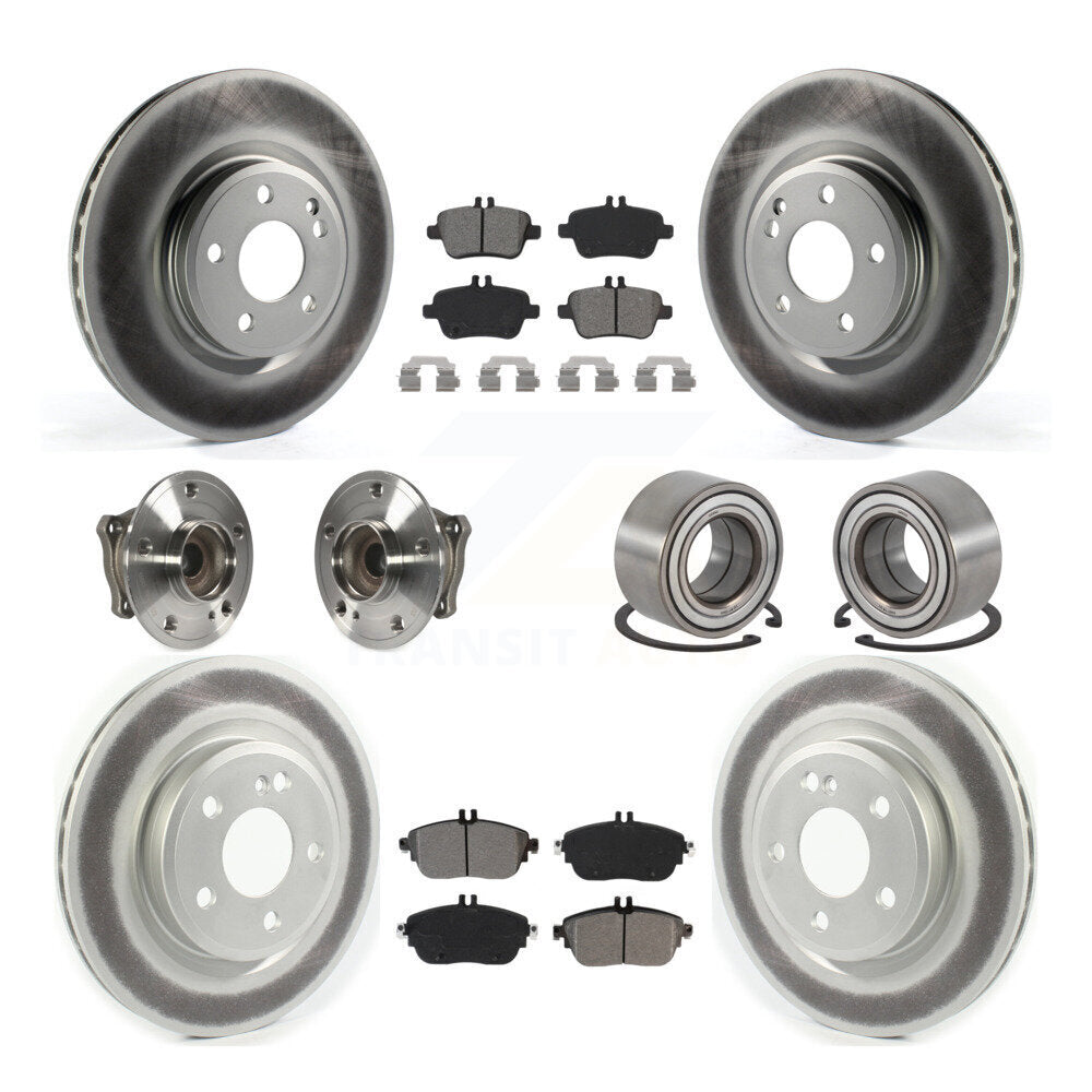 [Avant + Arrière] Kit de Roulement de roue pour 2015-2017 Mercedes-Benz GLA250 FWD avec Vented KBB-118517