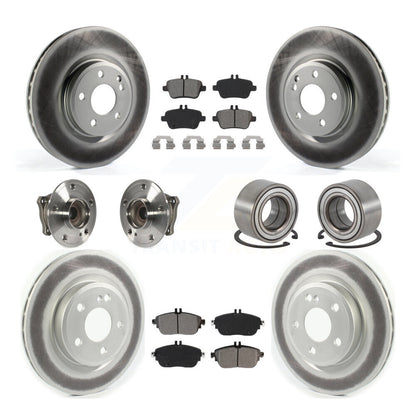 [Avant + Arrière] Kit de Roulement de roue pour 2015-2017 Mercedes-Benz GLA250 FWD avec Vented KBB-118517