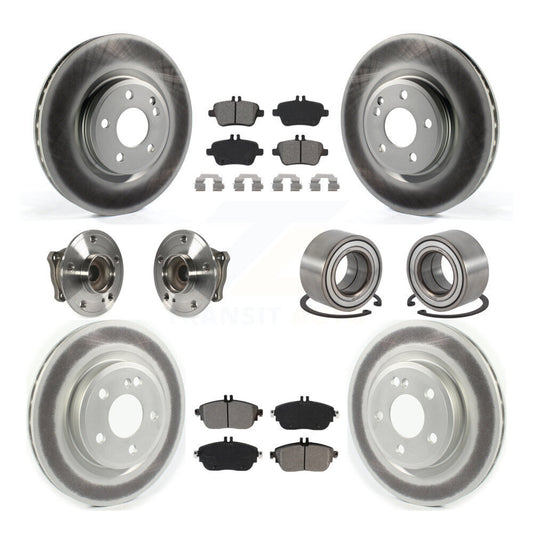 [Avant + Arrière] Kit de Roulement de roue pour 2015-2017 Mercedes-Benz GLA250 FWD avec Vented KBB-118517