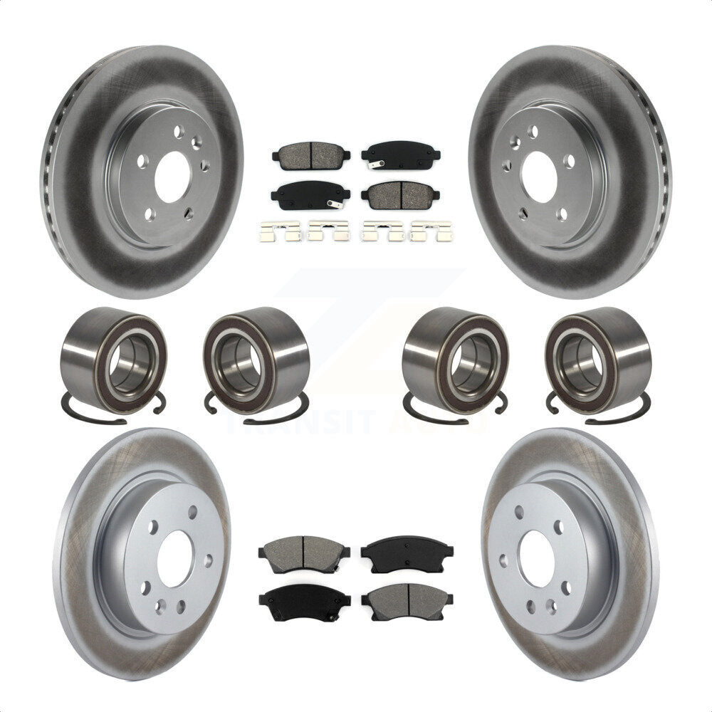 [Avant + Arrière] Kit de Roulement de roue pour 2013-2017 Buick Encore Chevrolet Trax AWD KBB-118532 par Transit Auto