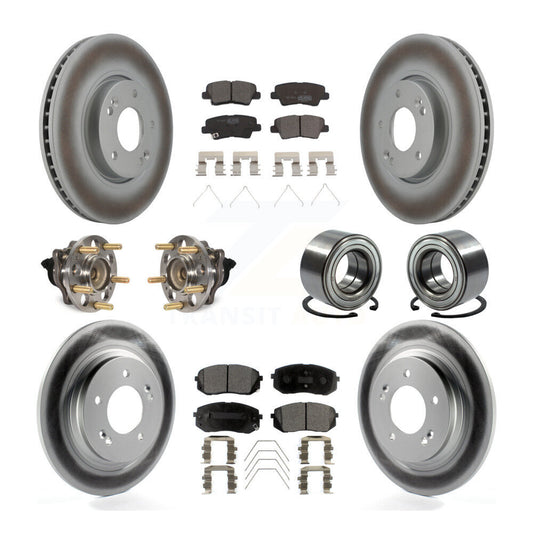 [Avant + Arrière] Kit de Roulement de roue pour 2017-2018 Kia Soul EV KBB-118536