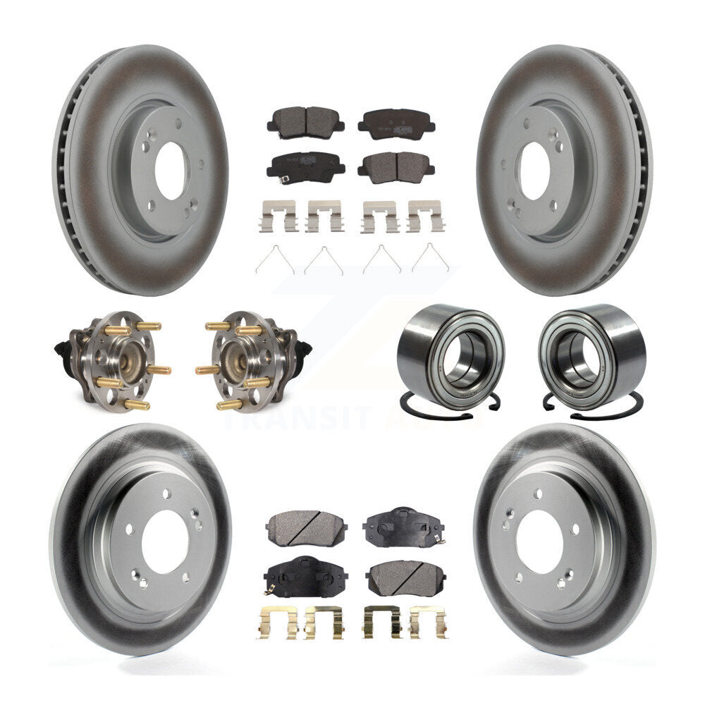 [Avant + Arrière] Kit de Roulement de roue pour 2016 Kia Soul EV From Chassis VIN #160921 KBB-118538