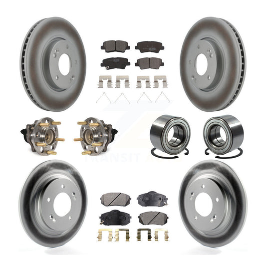 [Avant + Arrière] Kit de Roulement de roue pour 2016 Kia Soul EV From Chassis VIN #160921 KBB-118538