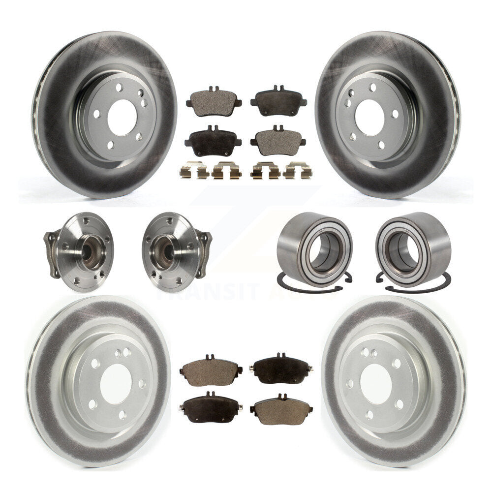 [Avant + Arrière] Kit de Roulement de roue pour 2015-2017 Mercedes-Benz GLA250 FWD avec Vented KBB-118539