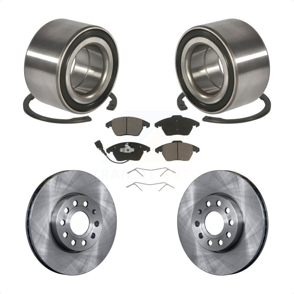 [Avant] Kit de Roulement de roue pour 2005 Volkswagen Jetta 288mm Diameter Rotor 7th 8th Digit Of VIN Is "1K" KBB-118681