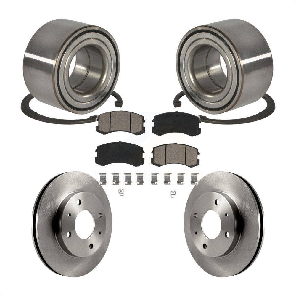 [Avant] Kit de Roulement de roue pour 2006-2007 Mitsubishi Lancer ES 15" Factory Wheels KBB-118687