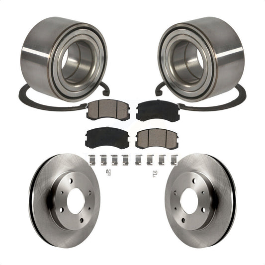 [Avant] Kit de Roulement de roue pour 2006-2007 Mitsubishi Lancer ES 15" Factory Wheels KBB-118687