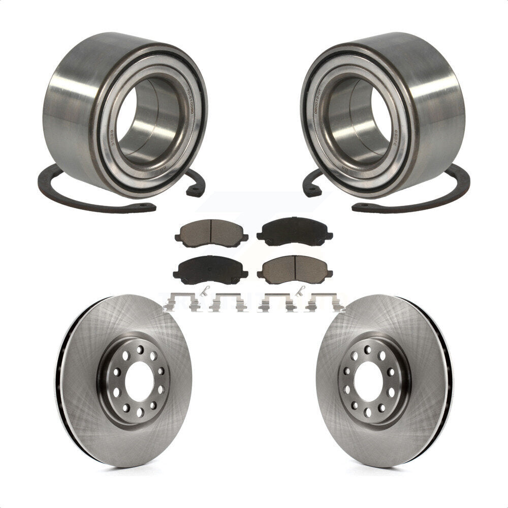 [Avant] Kit de Roulement de roue pour 2017 Jeep Compass 305mm Diameter Rotor KBB-118763 par Transit Auto