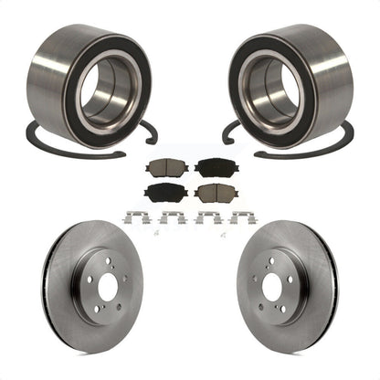 [Avant] Kit de Roulement de roue pour 2004 Toyota Camry 296mm Diameter Rotor Straight Hat Design KBB-118815