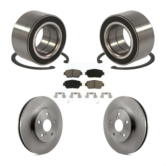 [Avant] Kit de Roulement de roue pour 2004 Toyota Camry 296mm Diameter Rotor Straight Hat Design KBB-118815