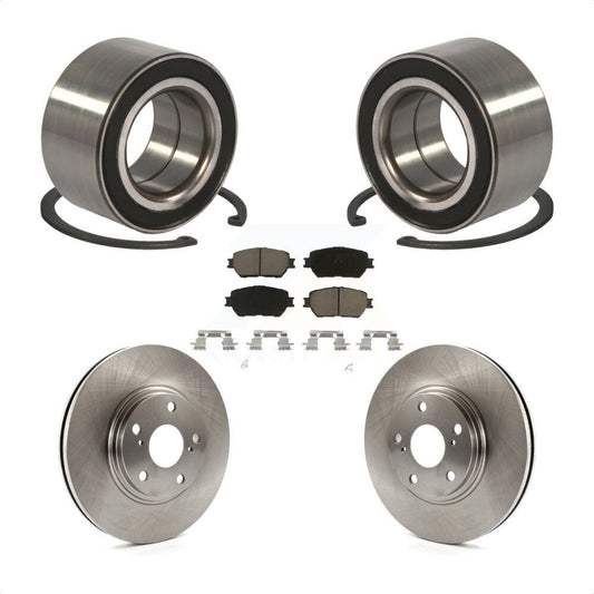 [Avant] Kit de Roulement de roue pour 2004 Toyota Camry 296mm Diameter Rotor Stepped Hat Design KBB-118816