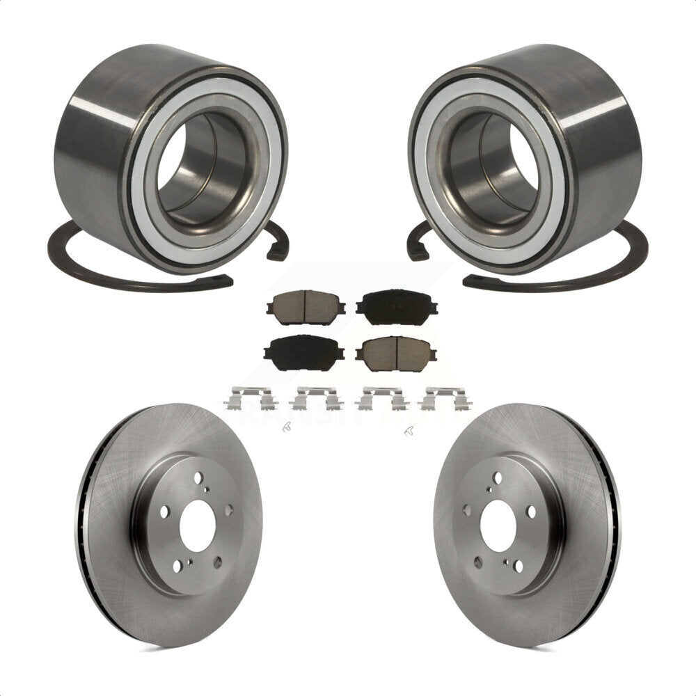 [Avant] Kit de Roulement de roue pour 2002-2003 Toyota Camry 296mm Diameter Rotor Straight Hat Design KBB-118817